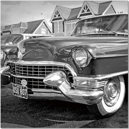 Classic Car II Wall Art in Black & White